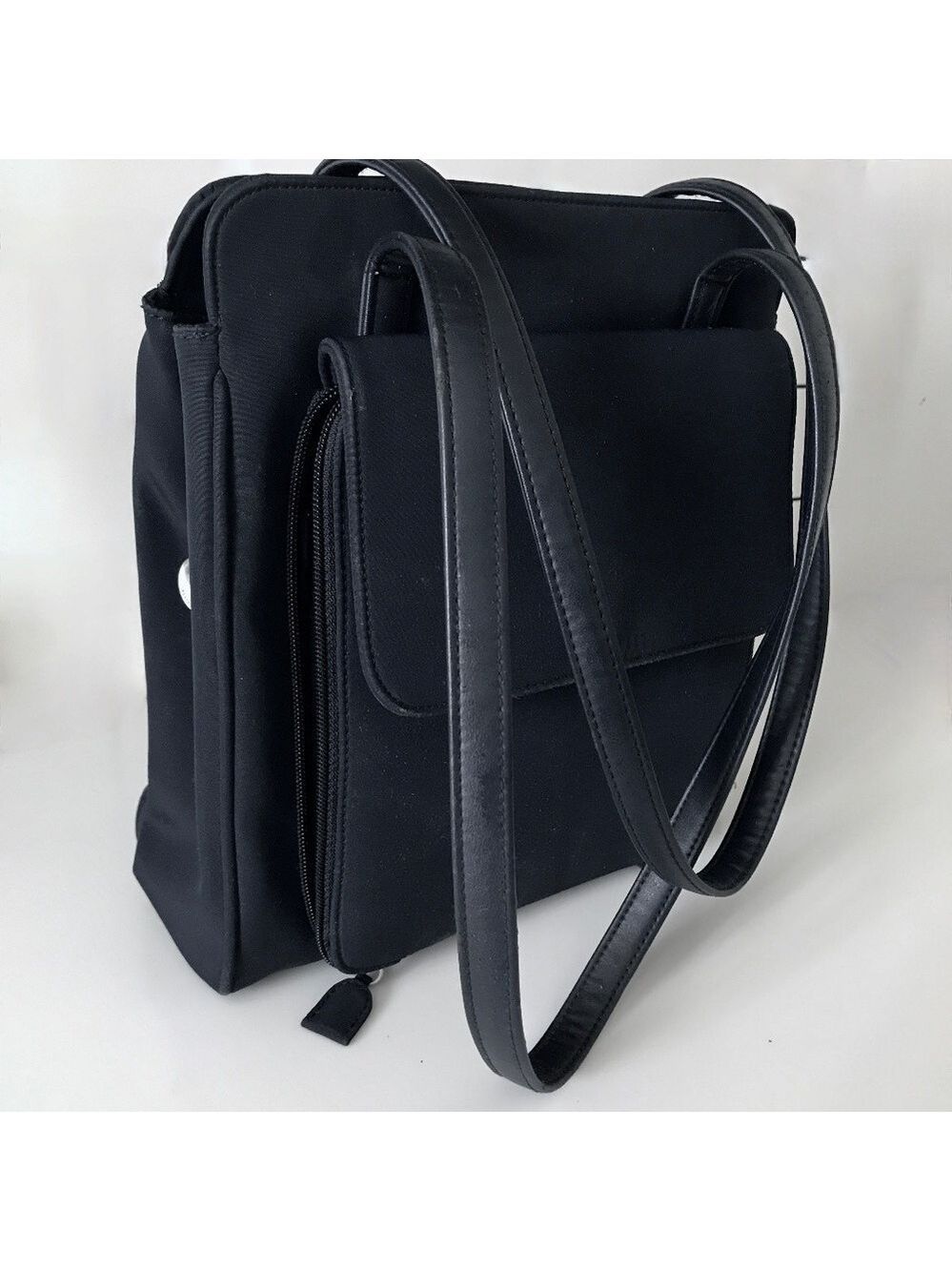 Nine West Nylon Organized Tote Bag / Purse Navy